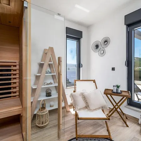 Neda Heated Pool, Hot-tub, Sauna, 3 Bedrooms * Blato na Cetini
